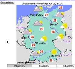 Wetterkarte