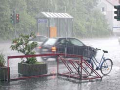 Regen oder Regenschauer