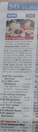 Fernsehprogramm