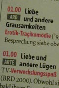 Fernsehprogramm