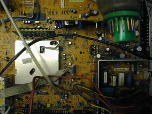 Monitor-Platine