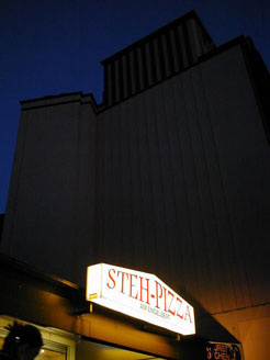 Steh-Pizza