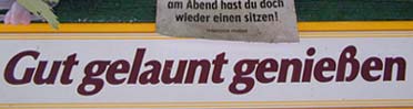 Gut gelaunt genießen