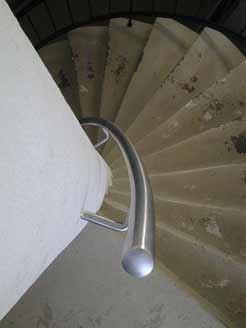 Treppe runter