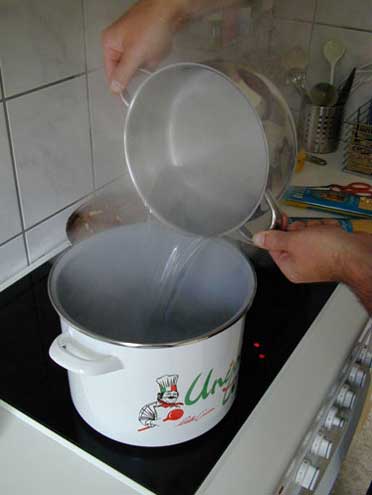 heißes Wasser