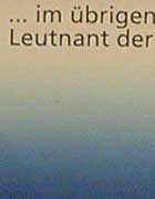 Leutnant der Reserve