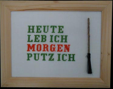 Putzen oder Leben