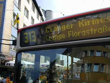 Bus zur Kirmes