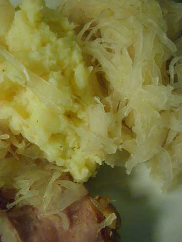 Kasseler Sauerkraut Kartoffelpüree